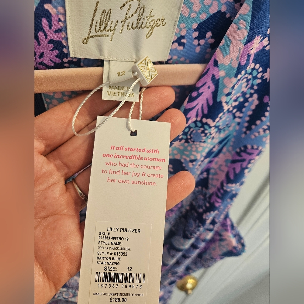 Lilly Pultzer NWT Size 12 Dress Odella